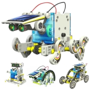 ربات خورشیدی مدل Green Energy 1 in 14 کیت آموزشی سولار - تصویر 2