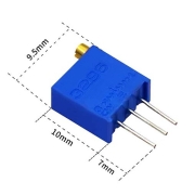 مولتی ترن 1 کیلو اهم ایستاده مولتی ترن 3296W-102 - تصویر 2